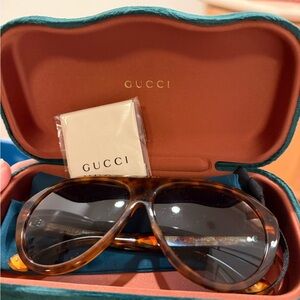 Gucci Tortoiseshell Sunglasses